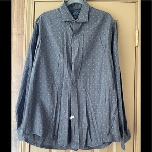 Men’s XL polo button down